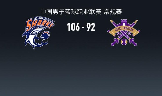 开云体育官方网站-上海106-92力克北控，洛夫顿24+10，里勒空砍32分